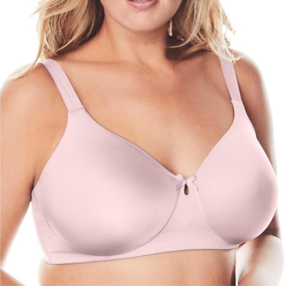 Comfort Choice Back-Smoothing Wireless T-Shirt 38D Bra - Picture 1 of 9